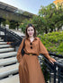 Summer Linen Shirts With Long Skirts Co-Ord Sets